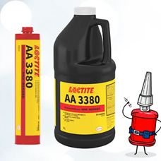 LOCTITE AA 3380丙烯酸結構膠-樂泰3380結構膠TDS下載-漢高達樂泰膠水代理商